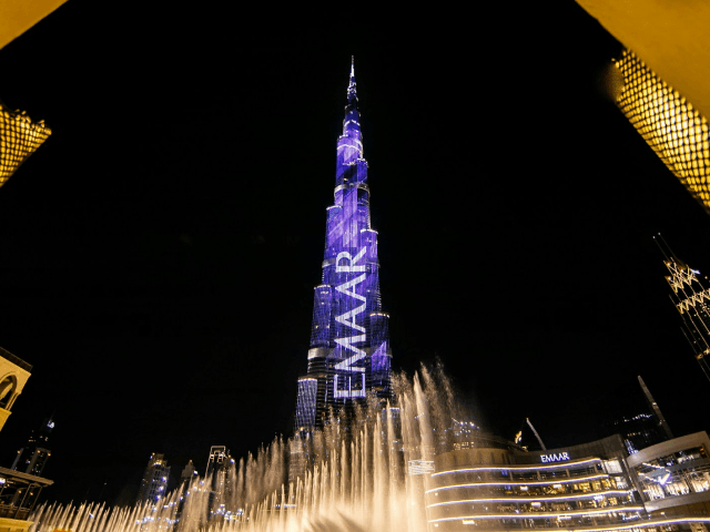 Burj Khalifa digital marketing milestone